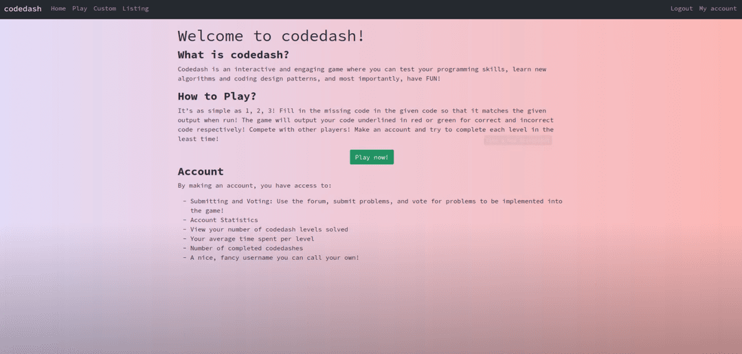 Codedash