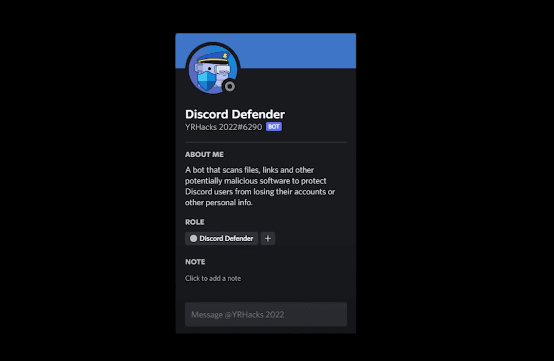 Discord Defender